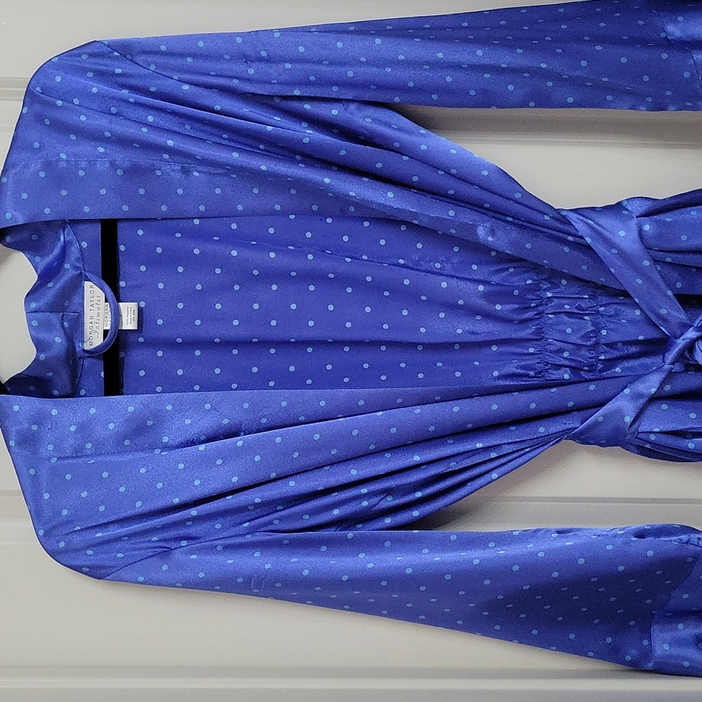 Something Blue Bride Robe - Size Small - Picture 2 of 3